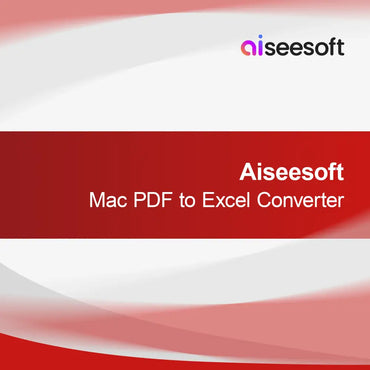 Aiseesoft Mac PDF do Excelu převodník