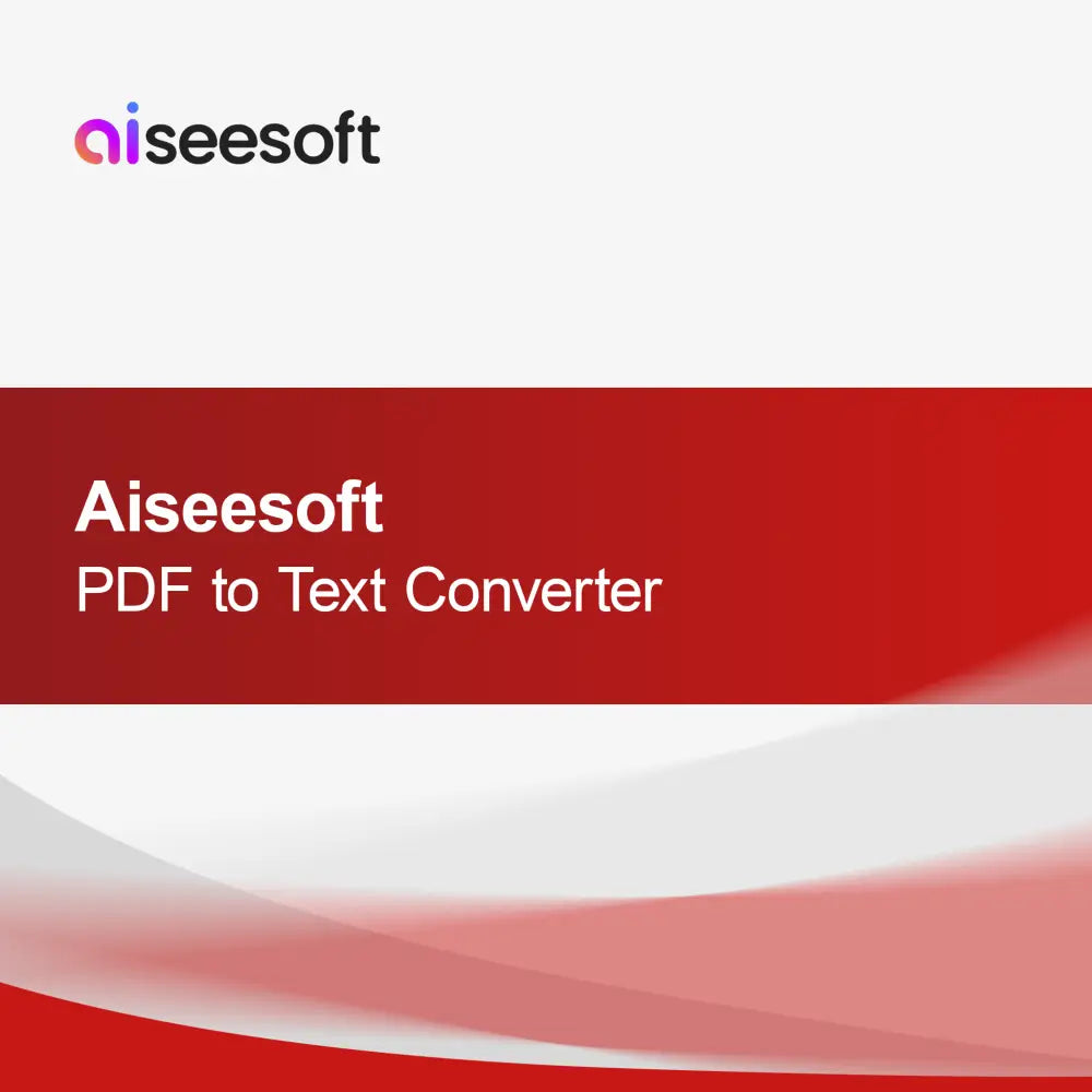 Aiseesoft PDF ke Pengonversi Teks