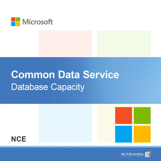 Common Data Service-databasekapasitet (NCE)