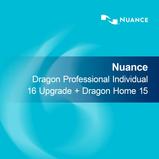 Nuance Dragon Professional Individual 16 Päivitys + Dragon Home 15