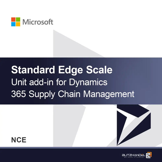 Dynamics 365 Tedarik Zinciri Yönetimi (NCE) için Standart Edge Ölçek Ünitesi eklentisi