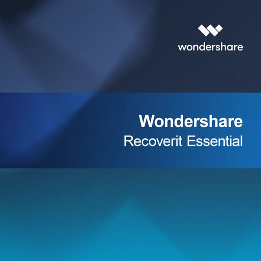 Wondershare Recoverit Grundläggande