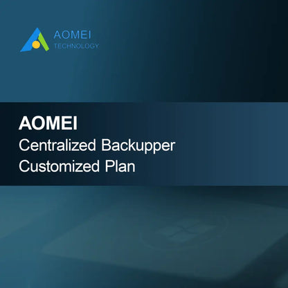AOMEI Merkezi Yedekleyici Özelleştirilmiş Plan