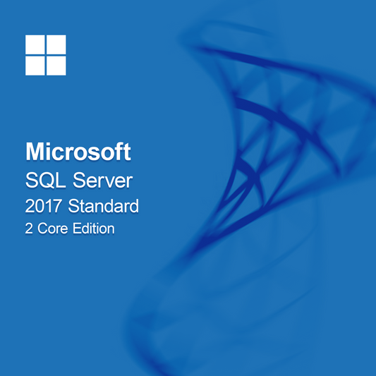 Microsoft SQL Server 2017 Standard, издание с 2 ядра